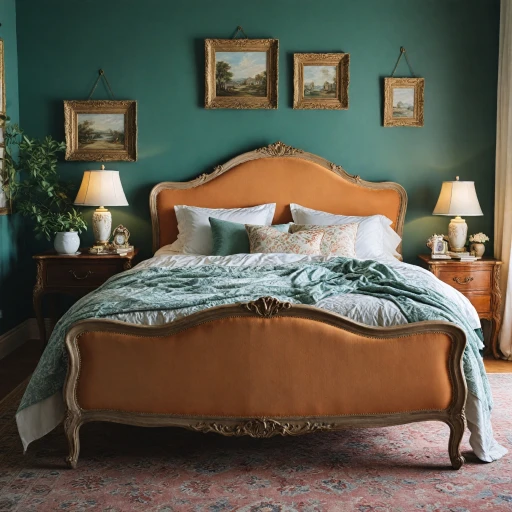 Le charme intemporel du lit à la française de style Louis XV