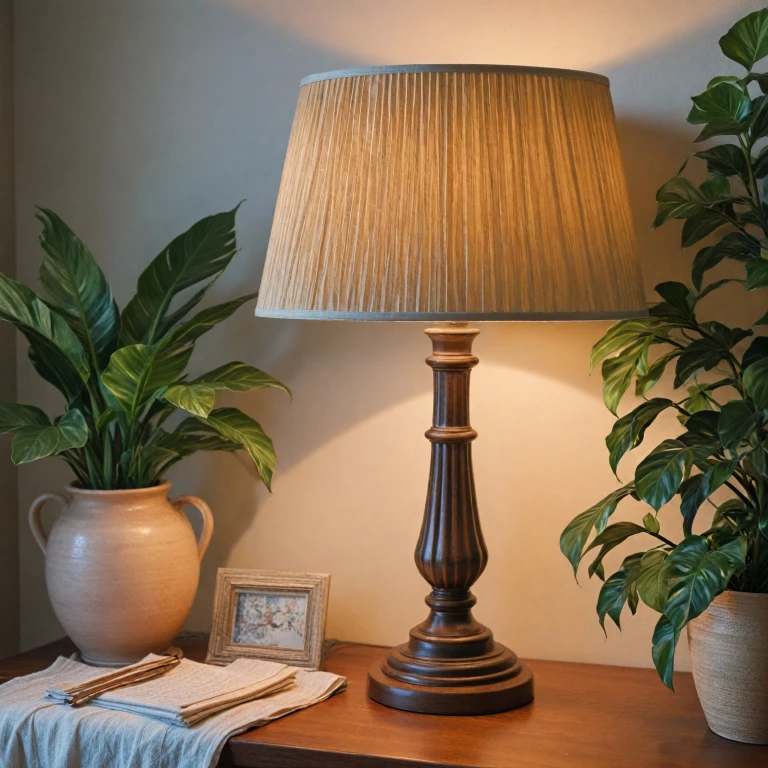 L'élégance intemporelle de l'abat-jour plissé