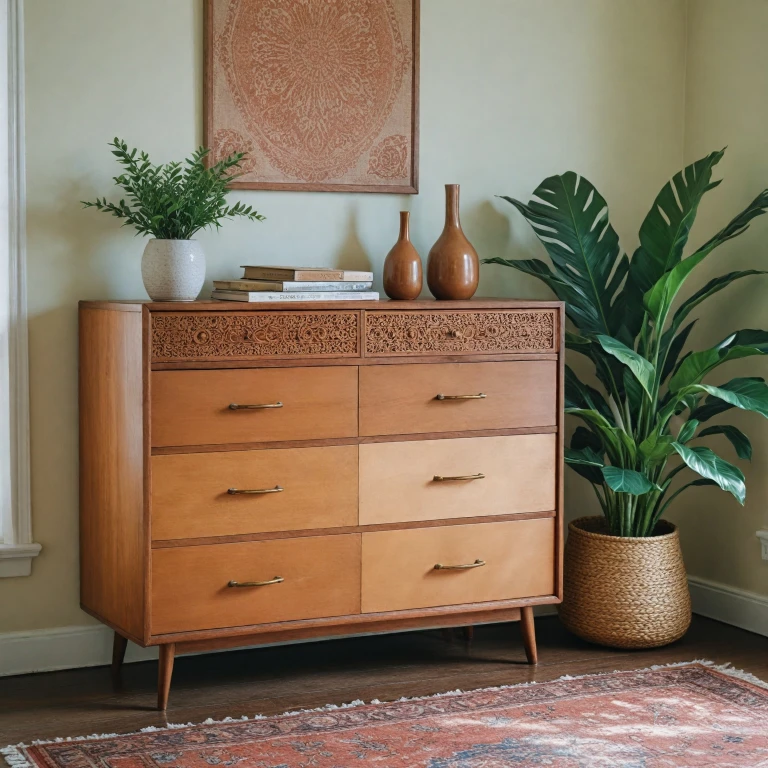 Transformez votre intérieur avec une commode relookée