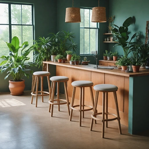 L'élégance et la fonctionnalité des tabourets ajustables
