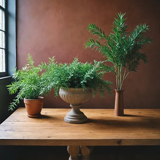 L'élégance du pied central en bois pour votre table