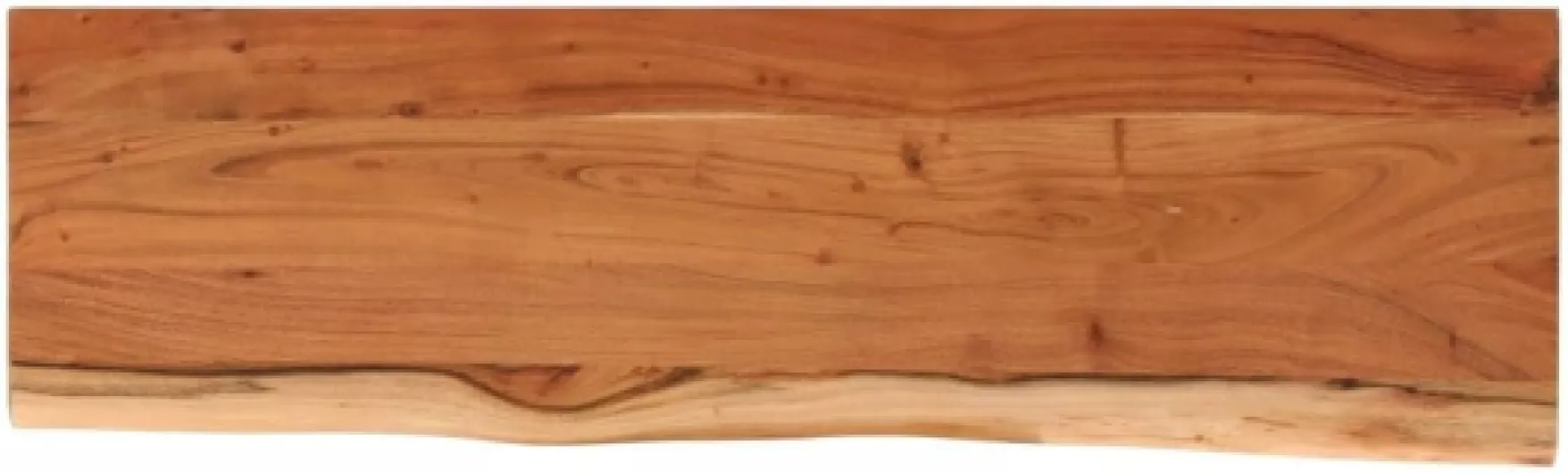 Dessus de Table, Plateau de Bureau, Dessus de Bureau, Dessus de Table de Remplacement, 140x40x2,5 cm Rectangulaire Bois Massif Acacia 140 x 40 x 2.5 cm Marron