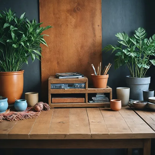 L'art du plateau de table en bois épais : une touche de caractère pour votre intérieur