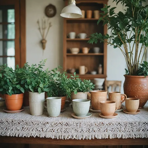 L'élégance intemporelle des tasses vintage