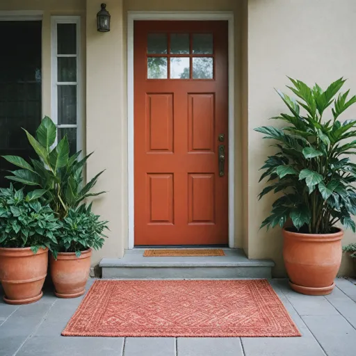 L'art du tapis d'entrée : un accueil chaleureux et stylé
