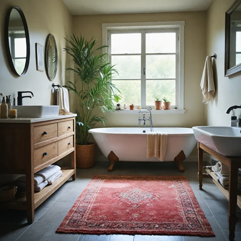 Transformez votre salle de bain avec des tapis élégants