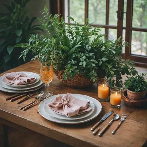 L'art de la serviette de table personnalisée : une touche d'élégance pour votre intérieur