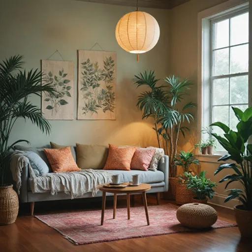 L'élégance des abat-jour en papier japonais