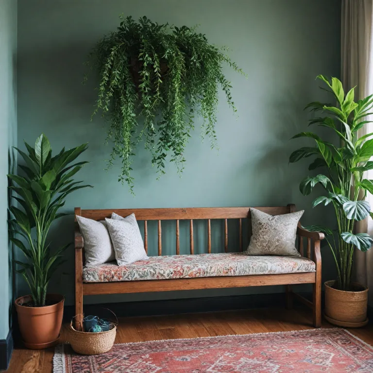 Comment intégrer un banc ancien en bois dans votre intérieur design