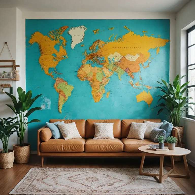 Comment intégrer une mappemonde en bois dans votre décoration intérieure