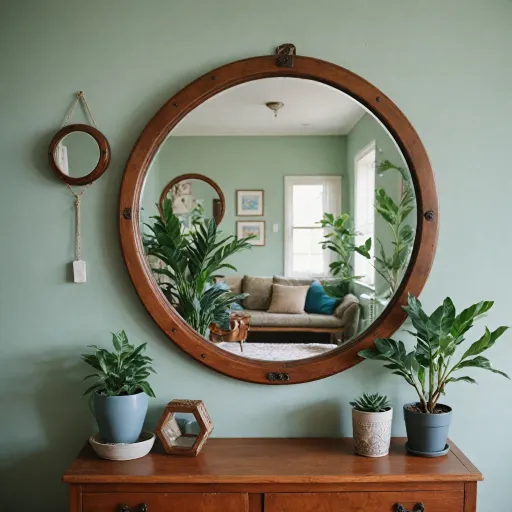 Comment intégrer un hublot miroir dans votre décoration intérieure