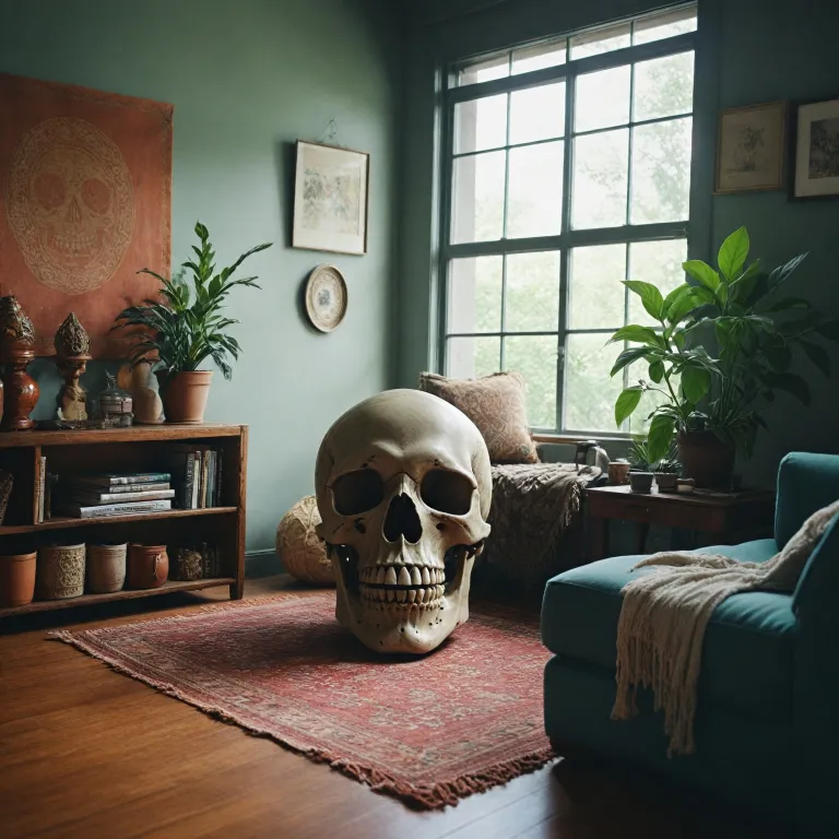 Comment intégrer la déco tête de mort dans un intérieur design