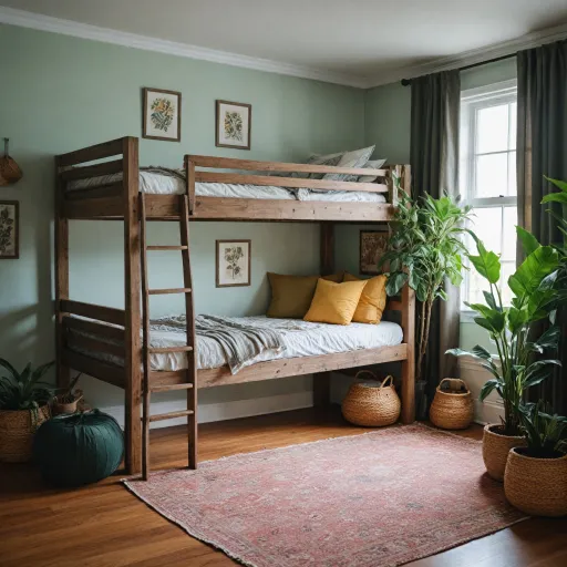 Comment optimiser l’espace avec un canapé lits superposés design