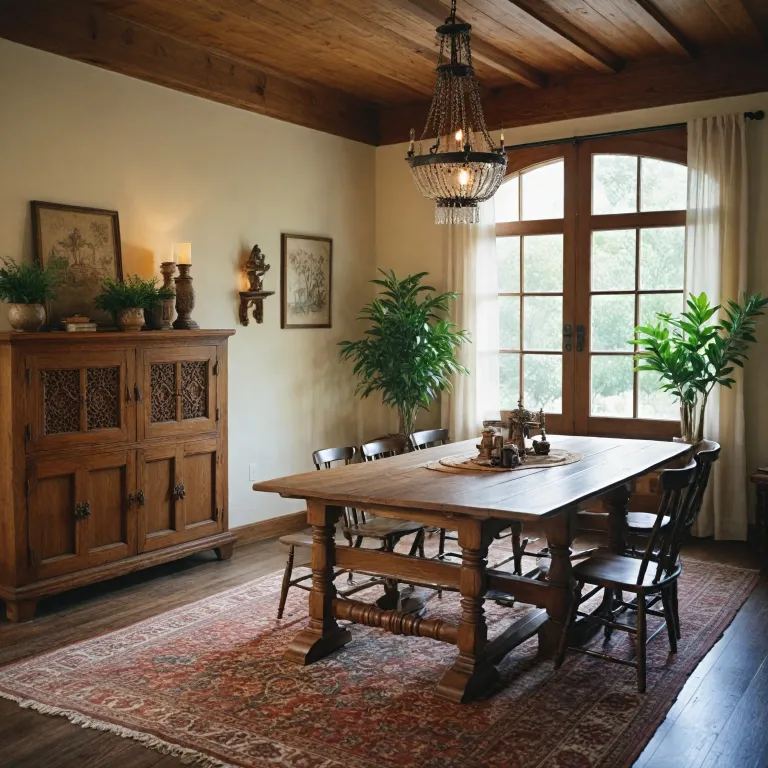 Pourquoi choisir une table en chêne massif style monastère pour votre intérieur ?