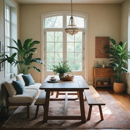 Pourquoi choisir une table monastère en chêne pour sublimer votre intérieur