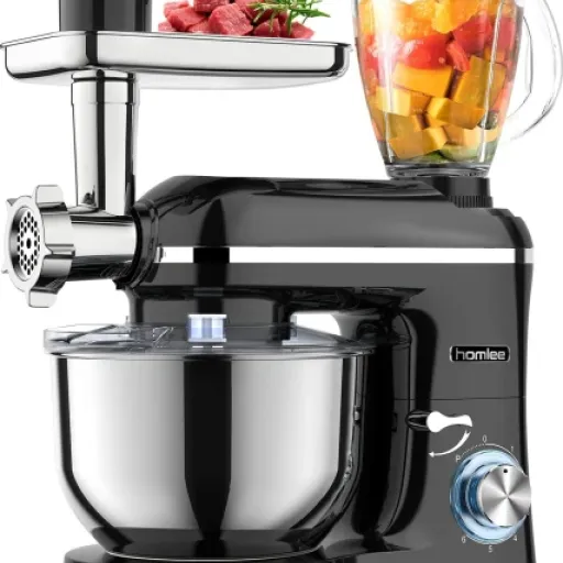Test Homlee 3 en 1 Robot Pâtissier : Polyvalence et puissance en cuisine