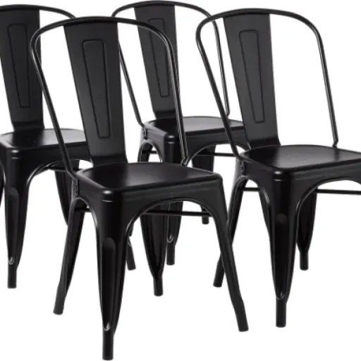Test du Lot de 4 Chaises Amazon Basics : du pratique sans fioritures