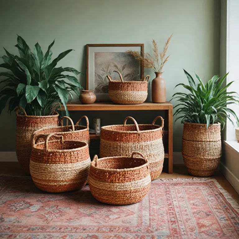 Le charme authentique du panier berbère dans la décoration d’intérieur