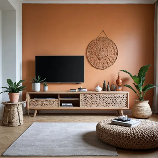 Comment intégrer un meuble TV baroque dans son intérieur moderne