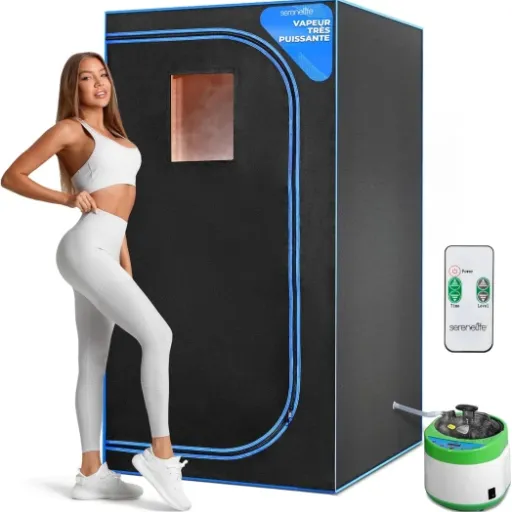 Test SereneLife Sauna Portable : le mini sauna qui fait le job sans prendre tout le salon