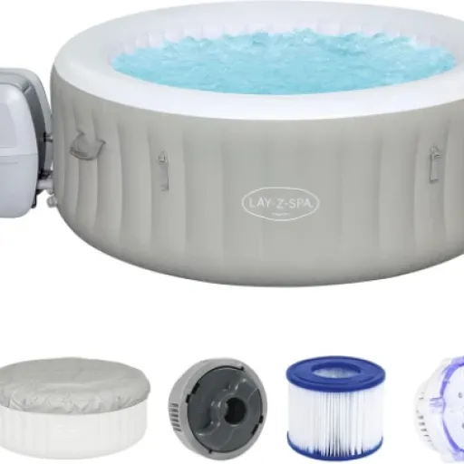 Test Bestway Lay-Z-Spa Tahiti Airjet : le spa gonflable sympa mais pas parfait pour petits jardins