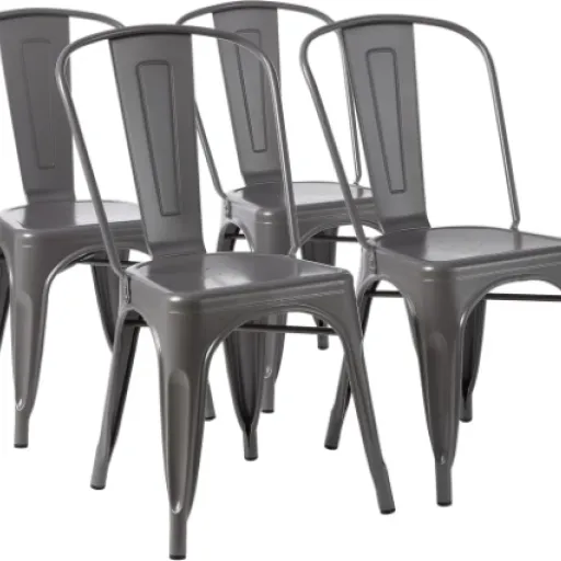 Test Amazon Basics chaises métal : les 4 chaises qui font le job sans chichi