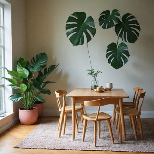 Plateau de table en chêne massif : élégance durable pour la salle à manger