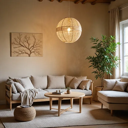 Lampadaire en bois artisanal : l’élégance lumineuse du fait main