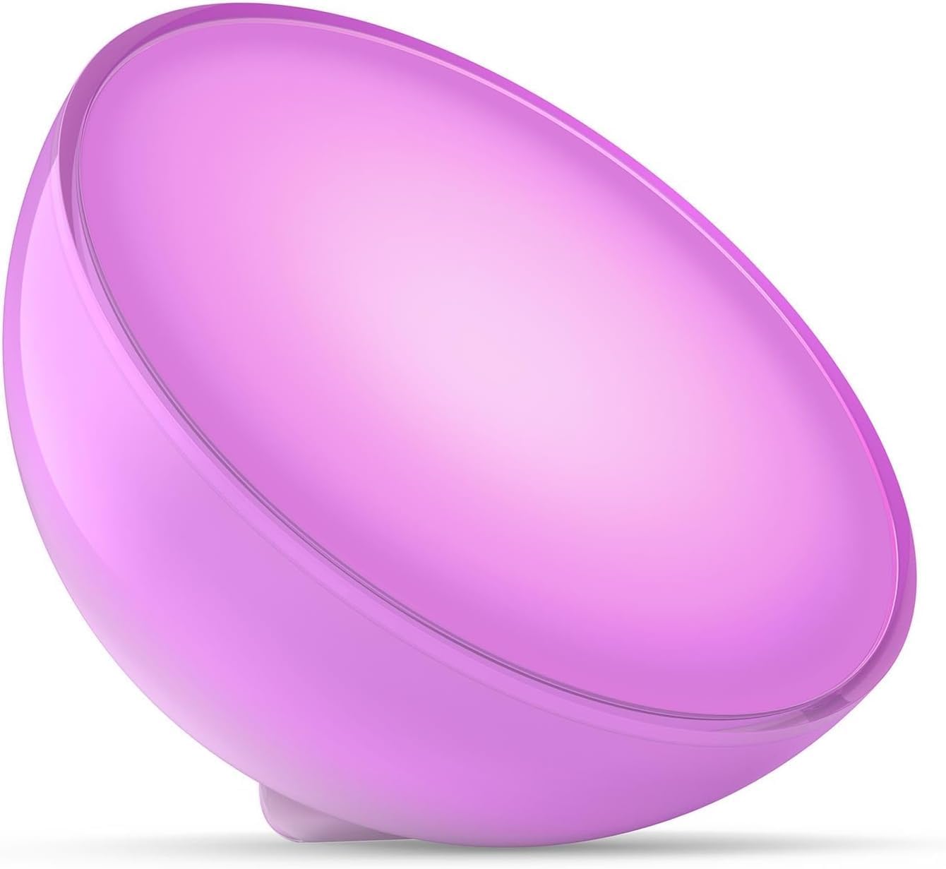 Philips Hue Go Portable, White and Color, Lampe à poser, Lampe connectée Philips avec Bluetooth et compatible avec Alexa, Google Assistant et Apple Homekit