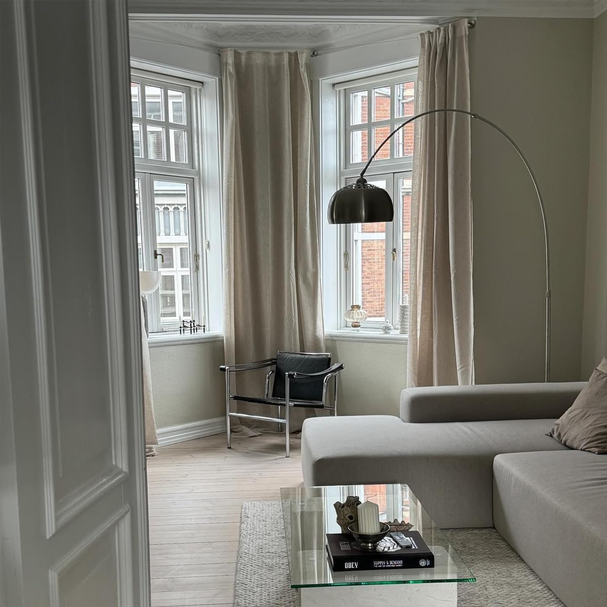 Qazqa xxl - Lampadaire - 1 lumière - H 2690 mm - Acier - Moderne - éclairage intérieur - Salon I Chambre