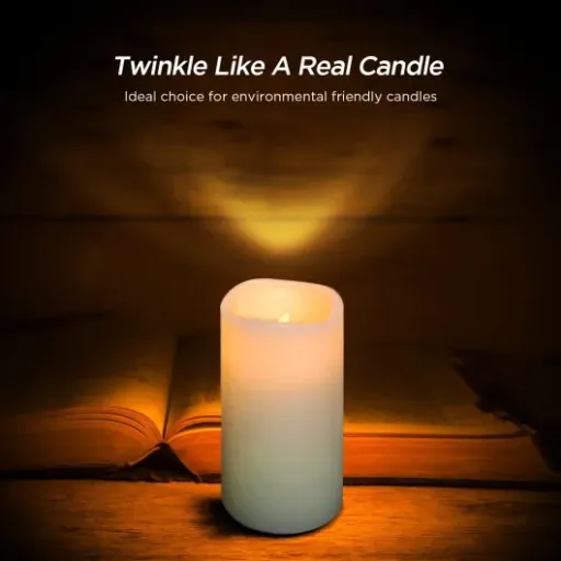 Test Hausware Bougies à LED (lot de 9) : des fausses bougies qui font bien le taf dans le salon