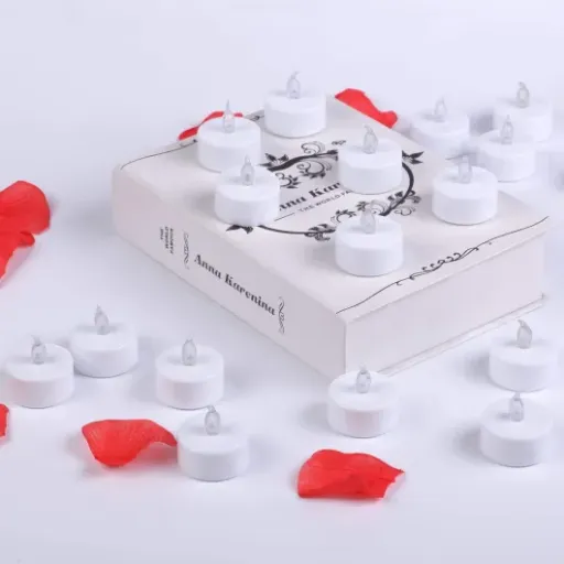 Test bougies LED OSHINE (lot de 100) : des fausses bougies pas chères qui font le taf pour la déco