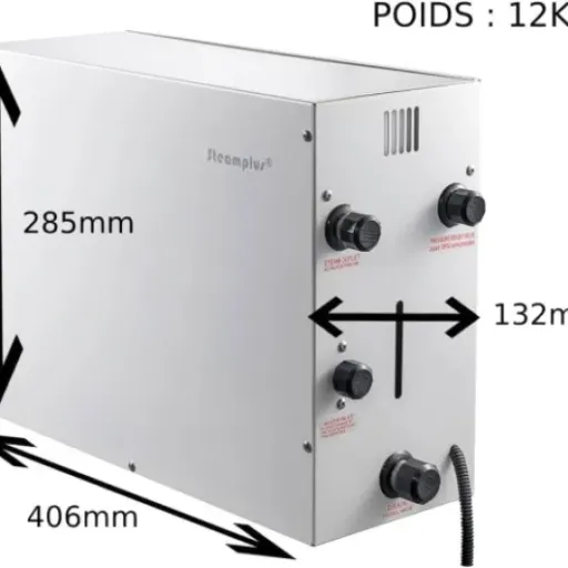 Test Desineo Steamplus 6 kW : le générateur de vapeur qui fait le job pour un hammam à la maison