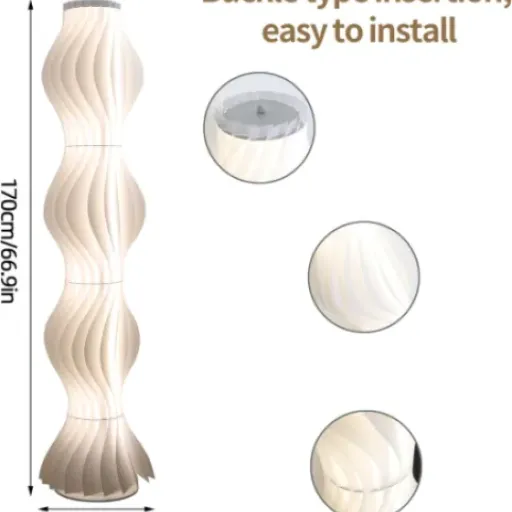 Test Lampadaire Vrygle 170 cm : une lampe déco qui sert aussi vraiment à éclairer