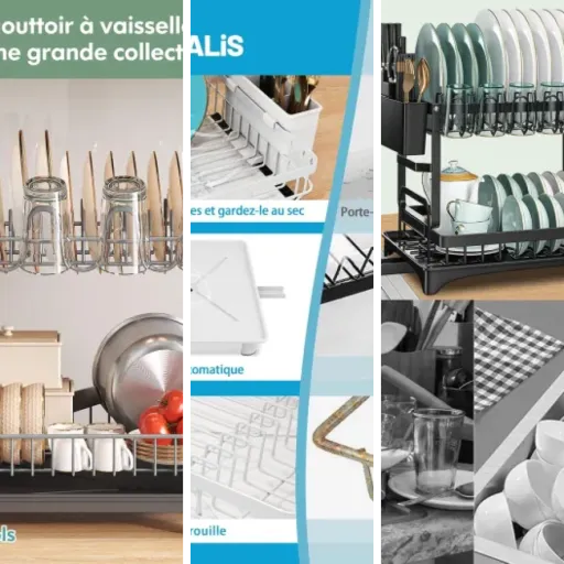 Top 5 des meilleurs égouttoirs pour vaisselle (avril 2026)