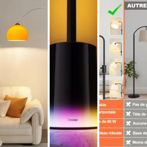 Guide d'achat : les 6 meilleurs lampadaires avec variateur (avril 2026)