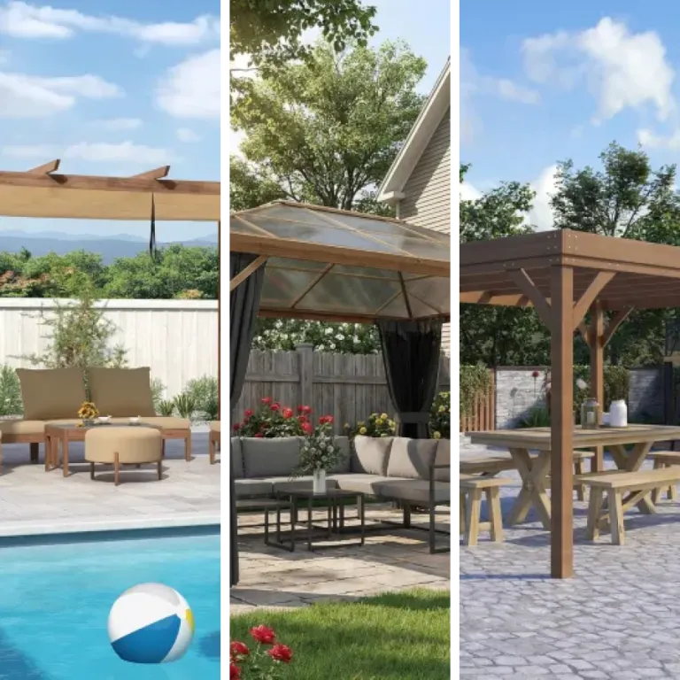 Top 5 des meilleurs pergolas en bois (2026)