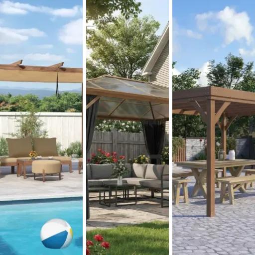 Top 5 des meilleurs pergolas en bois (avril 2026)