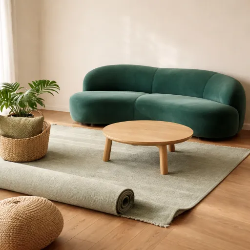 Courbes, volumes, rondeur : ce que le mobilier organique change dans un salon