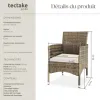 Test tectake Nantes : deux fauteuils de jardin qui font le job sans exploser le budget