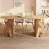 Test Table à Manger Extensible Ronde Carmen IDMarket : jolie table familiale, mais pas sans concessions