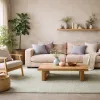 Tendances déco 2026 : couleurs terreuses, minimalisme chaleureux et matières brutes