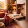 Télétravail : les bureaux escamotables et muraux qui libèrent le salon