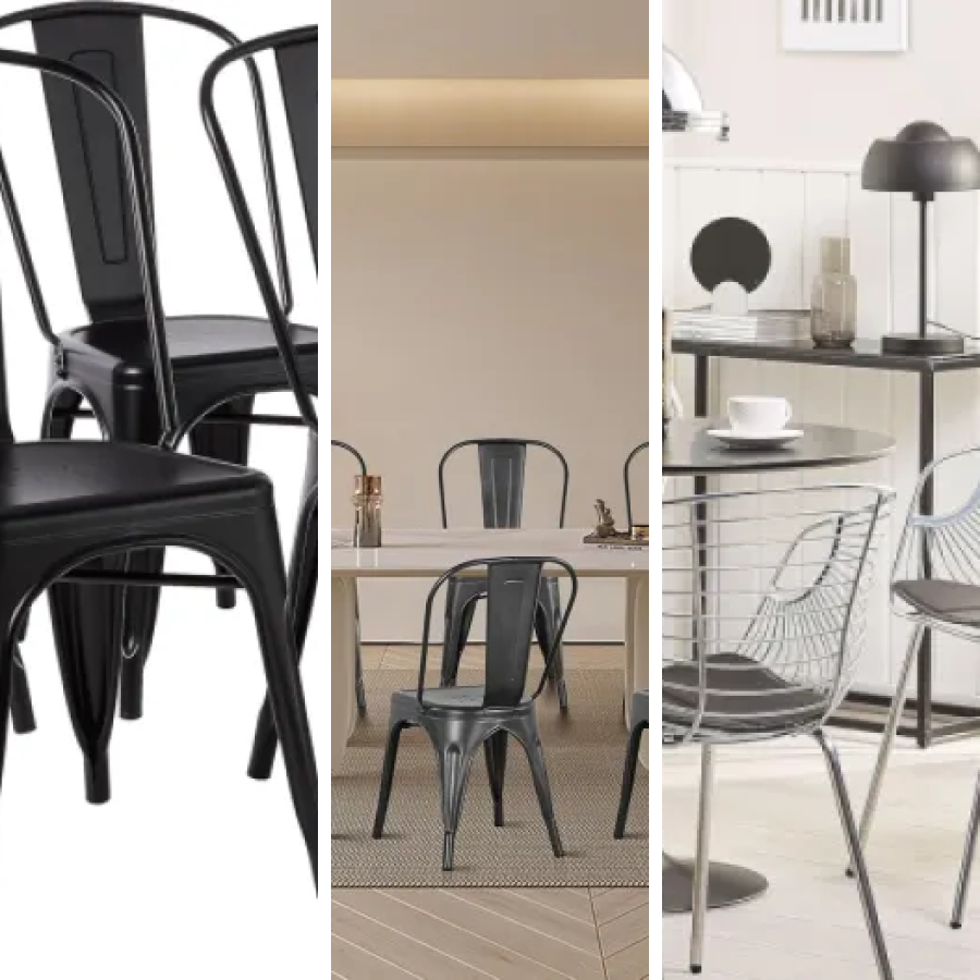 Notre sélection des 7 meilleurs chaises en métal (2026)