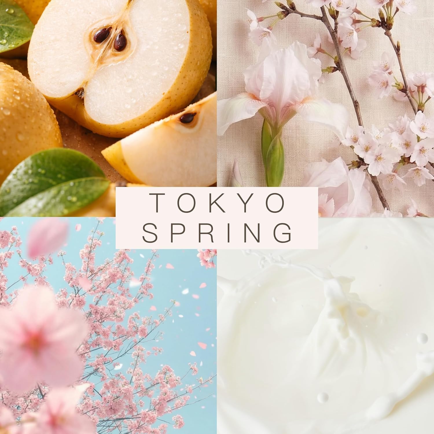 ® Spray d'ambiance Floral Serie Désodorisant floral - Parfum d'ambiance stimulant et frais pour une expérience parfumée unique (500 ml, Tokyo Spring) 500 g (Lot de 1) Tokyo Spring