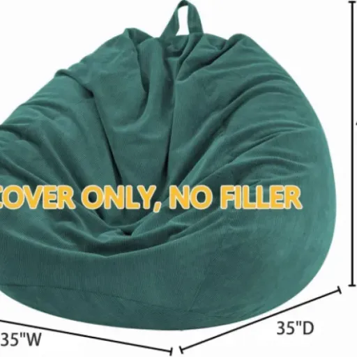 Test Housse de Pouf Nobildonna 0,9 m : le gros sac à bazar qui se transforme en fauteuil