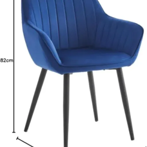 Test Colenis Luna 4 Bleu : des chaises en velours qui font le job sans ruiner la déco