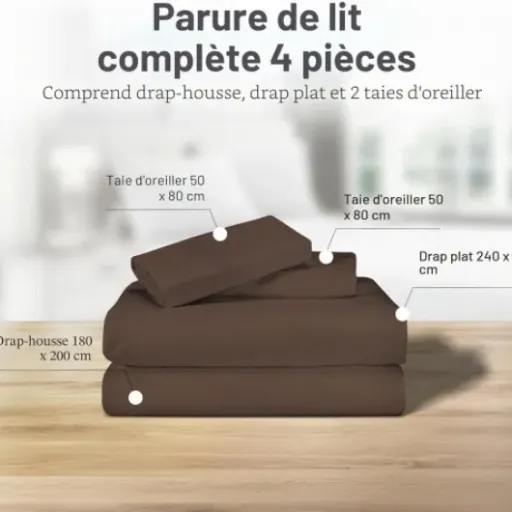 Test NARCISO Parure de Lit 180x200 : du coton correct, mais des tailles un peu limites
