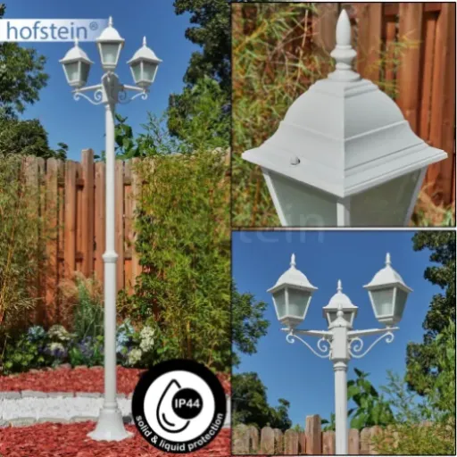 Test Naofe hofstein : un lampadaire de jardin 3 têtes qui fait le job sans chichis