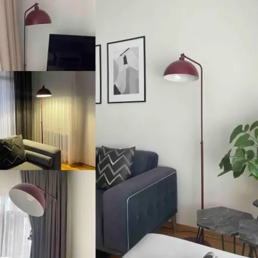 Test bamyum Gorkiede Lampadaire Métal : un lampadaire simple, stable et plutôt stylé pour le salon